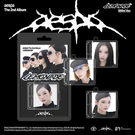 AESPA - LEMONADE 2ND ALBUM (SMini Ver.)- pre-order
