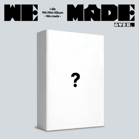 I-DLE - WE MADE 9TH MINI ALBUM (A Ver.)- PRE-ORDER