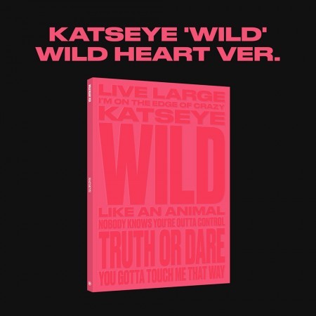 KATSEYE - WILD 3RD EP ALBUM INTERNATIONAL RETAILER EXCLUSIVE WILD HEART VER- pre-order