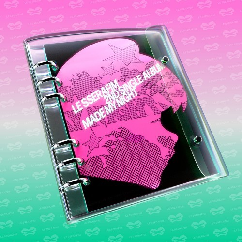 LE SSERAFIM - MADE MY NIGHT 2ND SINGLE ALBUM CHEMICAL NIGHT VER