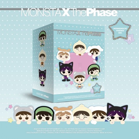 MONSTA X - THE PHASE EP ALBUM MONMUNGCHI FRIENDS VER RANDOM (LIMITED)- pre-order