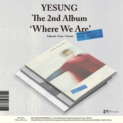 YESUNG - 2nd Standard Album [Where We Are] (Photobook Ver.)- PRE-ORDER
