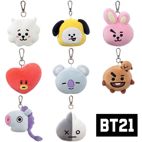 LLAVERO BT21 PELUCHE