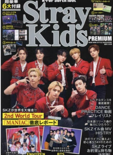 STRAY KIDS - REVISTA SUPER IDOL PREMIUM (Mayo)