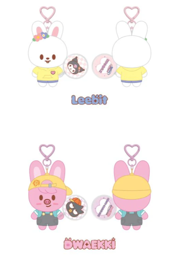 STRAY KIDS - SKZOO X SANRIO CHARACTERS OFFICIAL MD 10CM PLUSH MINI PICKET VER- pre-order