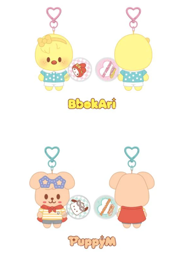 STRAY KIDS - SKZOO X SANRIO CHARACTERS OFFICIAL MD 10CM PLUSH MINI PICKET VER- pre-order