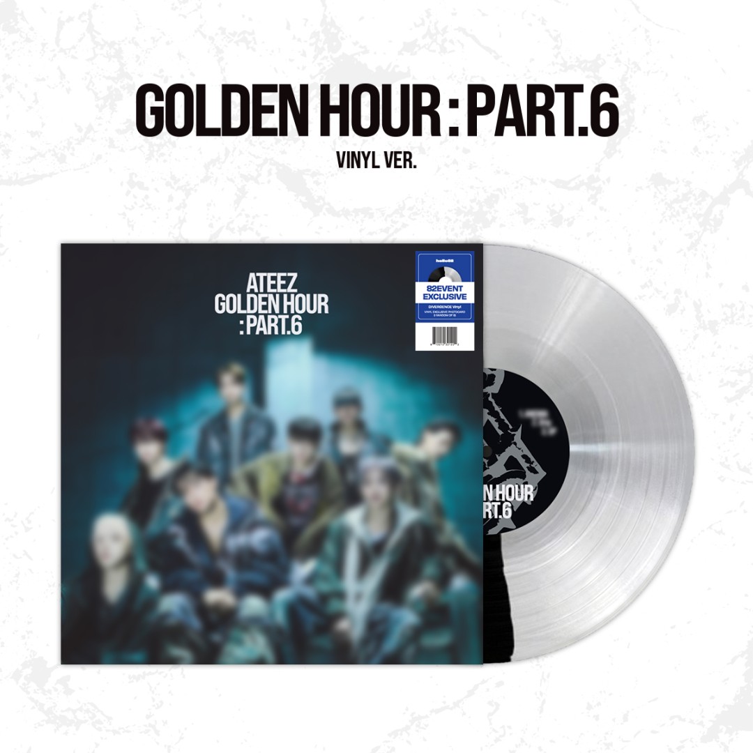 ATEEZ - GOLDEN HOUR : Part.6 (VINYL VER.) - 82EVENT Exclusive