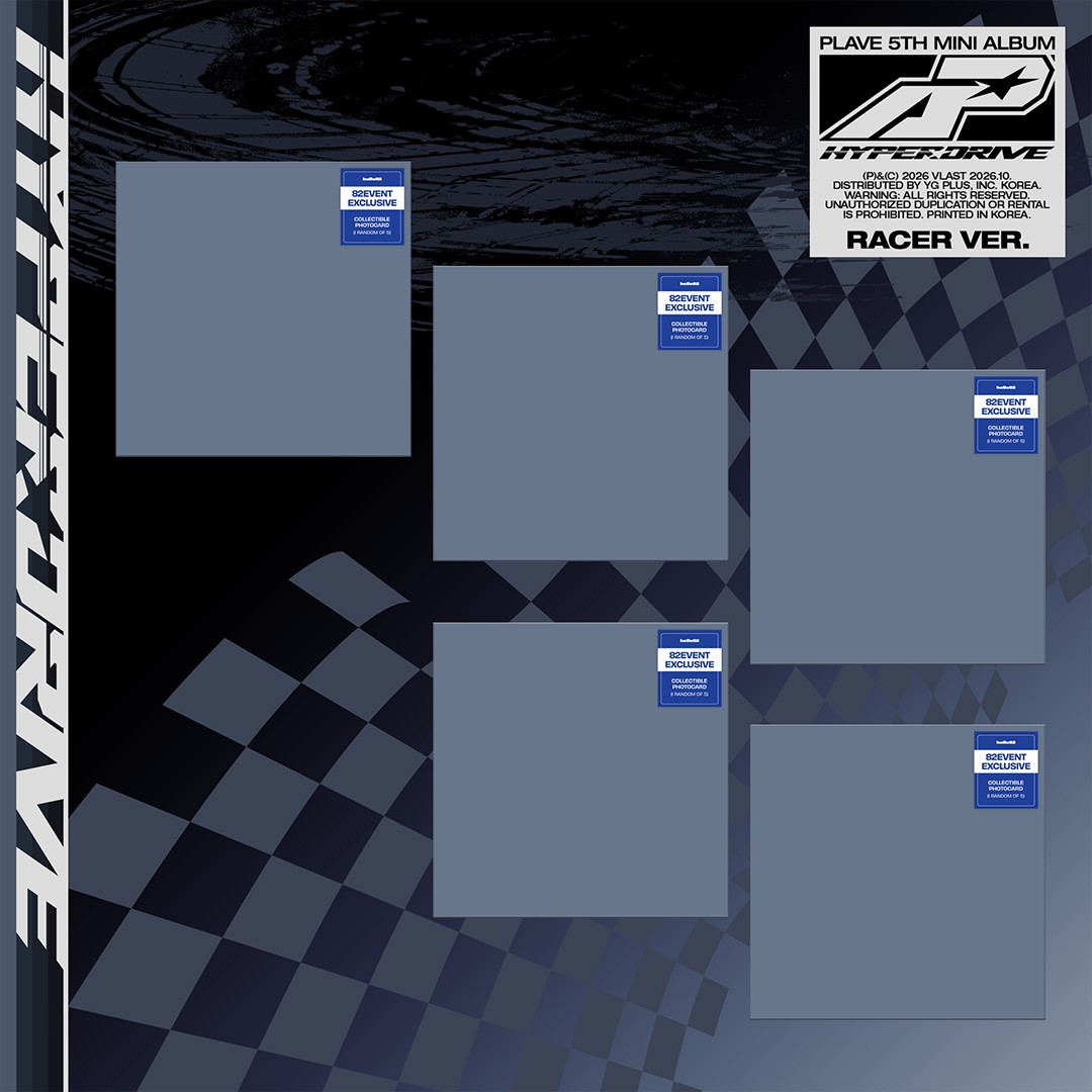 (PRE-ORDER) PLAVE - HYPERDRIVE (5th Mini Album - Racer 82EVENT Exclusive Ver.)- PRE-ORDER