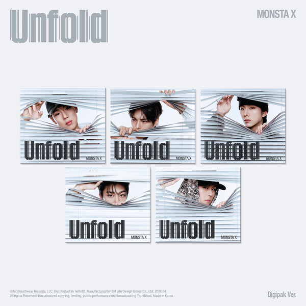 MONSTA X - Unfold - POP-UP Exclusive (Digipak)