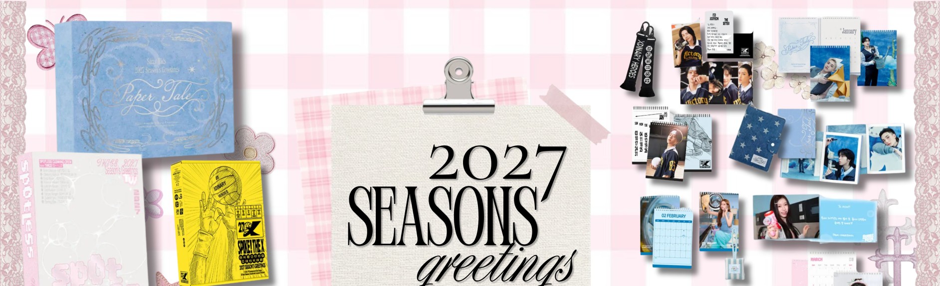 SEASONS GREETINGS 2027 PRE-ORDER