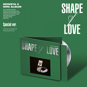 MONSTA X - SHAPE OF LOVE (JEWELCASE VER. -  SPECIAL EDITION)