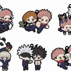 JUJUTSU KAISEN- MEGAHOUSE RUBBER MASCOT- (RANDOM MODEL)