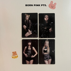 BLACKPINK- BORN PINK OFICIAL PHOTOCARD (PART 5)