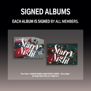 [PREORDER EVENT] AIMERS - Starry Night - 3rd single album- PRE-ORDER