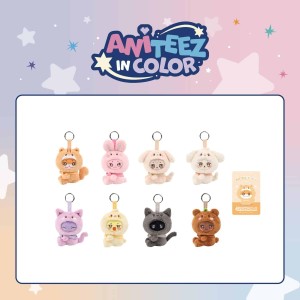 ATEEZ - ANITEEZ IN COLOR POP UP OFFICIAL MD ANITEEZ X TINY PLUSH KEYRING - PRE-ORDER