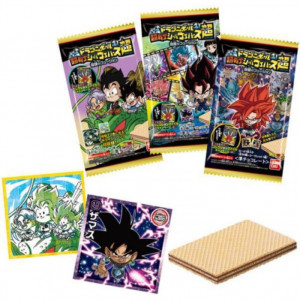 GALLETAS DRAGON BALL SUPER WARRIOR SEAL WAFER SUPER MIRACULOUS FUSION