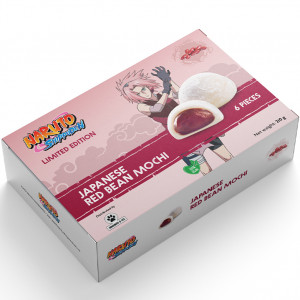 MOCHI DE FRIJOL ROJO EDICIÓN NARUTO 210G