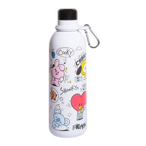 BT21 - Metallic bottle - Hot & Cold