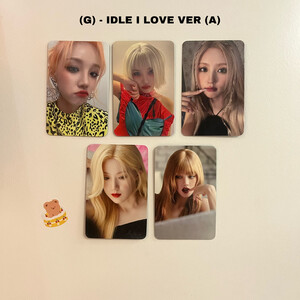 (G)I-DLE - I LOVE A VER (PHOTOCARD OFICIAL)