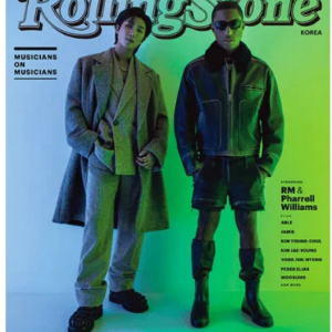ROLLIN STONE KOREA MAGAZINE -  RM (BTS AND PHARELL WILLIAMS COVER