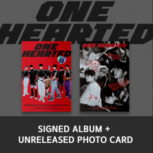 [Signed] AMPERS&ONE - 2nd SINGLE ALBUM : ONE HEARTED