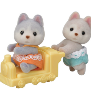 GEMELOS HUSKY- SYLVANIAN FAMILIES