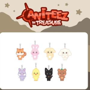 ATEEZ - ANITEEZ IN TREASURE OFFICIAL MD PLUSH KEYRING- PRE-ORDER