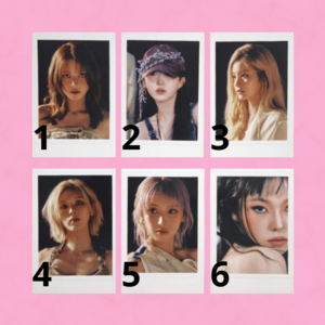 NMIXX - PHOTOCARD OFICIAL - FE304:FORWARD APPLE MUSIC POB (LIMITED VER.)