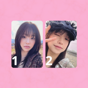 CHUU - PHOTOCARD OFICIAL - ONLY CRY IN THE RAIN APPLE MUSIC POB