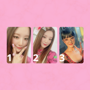 (G)I-DLE - PHOTOCARD OFICIAL - I FEEL APPLEMUSIC LUCKYDRAW