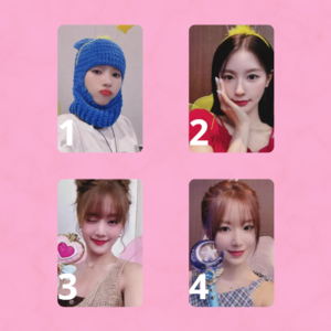 (G)I-DLE - PHOTOCARD OFICIAL - I SWAY APPLEMUSIC LUCKYDRAW (B)