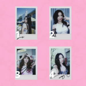 (G)I-DLE - PHOTOCARD OFICIAL - I SWAY APPLEMUSIC POLAROID LUCKYDRAW