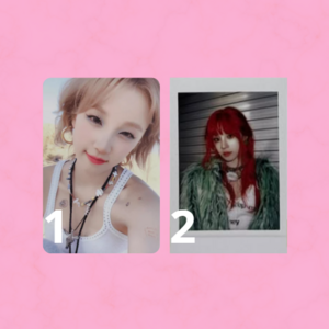 [(G)I-DLE] YUQI - PHOTOCARD OFICIAL - YUQ1 APPLE MUSIC LUCKYDRAW