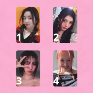 RED VELVET - PHOTOCARD OFICIAL - COSMIC APPLE MUSIC POB