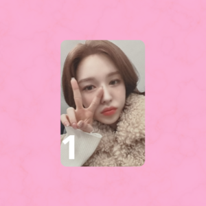 RED VELVET - PHOTOCARD OFICIAL - CHILL KILL APPLE MUSIC POB