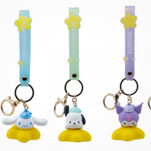 Sanrio - Llavero Misterioso Luminoso YuMe de Hello Kitty y sus Amigos