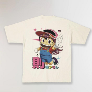 Camiseta Dr Slump Arale High Five Sand