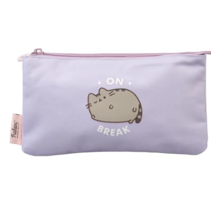 Estuche Pusheen 3 Compartimentos Escolar