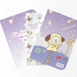CUADERNOS A6 BT21 THE JOURNEY