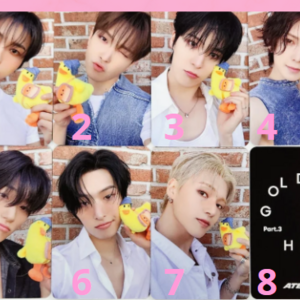 ATEEZ- GOLDEN HOUR PART 3 PHOTOCARD OFICIAL