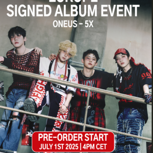 ONEUS - 5x - 11th Mini Album (POCAALBUM Ver.)- LUCKY DRAW EVENT SIGNED - PRE-ORDER