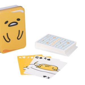 Baraja De Cartas Gudetama En Caja Metálica