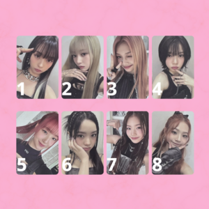 UNIS - PHOTOCARD OFICIAL - WE UNIS POB