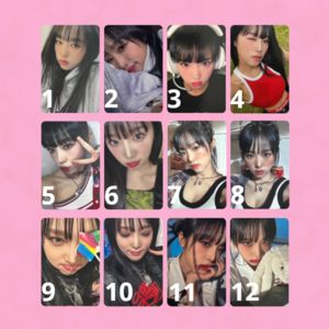 YENA - PHOTOCARD OFICIAL - LOVE WAR APPLE MUSIC POB