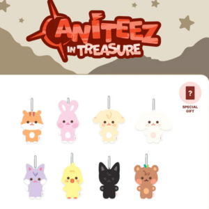 ATEEZ - ANITEEZ IN TREASURE OFFICIAL MD FLAT FUR PLUSH