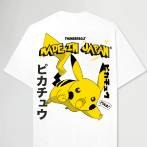MADE IN JAPAN - PIKA WHITE TEE