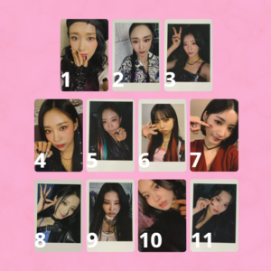 PURPLE KISS - PHOTOCARD OFICIAL - MEMEM APPLE MUSIC LUCKYDRAW