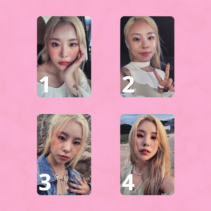 [MAMAMOO] WHEE IN - PHOTOCARD OFICIAL - IN THE MOOD APPLE MUSIC LUCKYDRAW