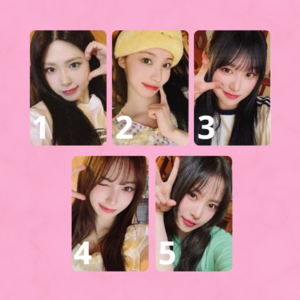 RESCENE - PHOTOCARD OFICIAL - DEAREST APPLE MUSIC POB A