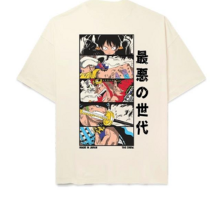 Camiseta One Piece Supernova Crew Sand